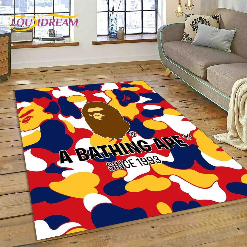 3D Printing Online Service - 3D 인쇄 B-BAPE 패션 카펫 러그