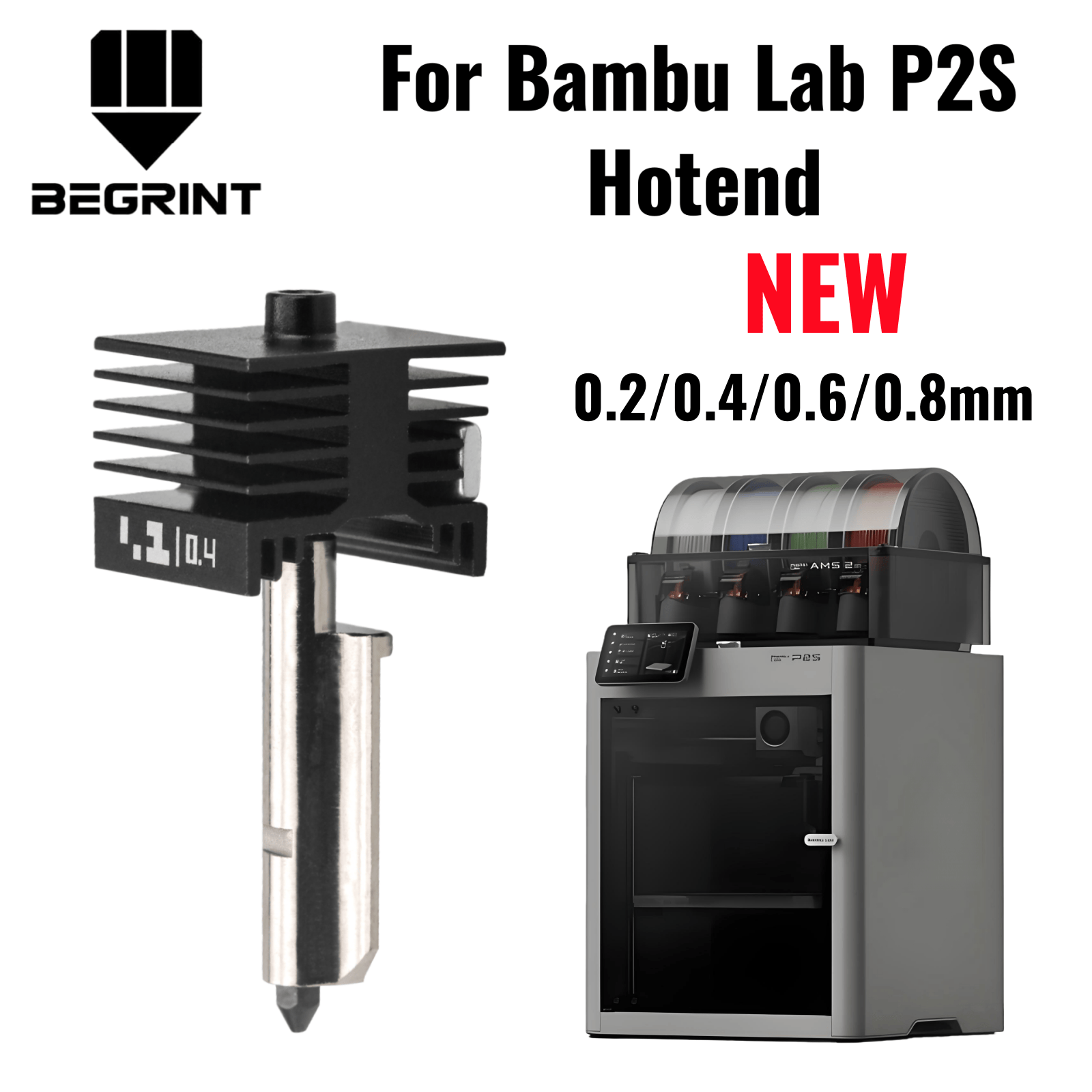 3D Printing Bambu Lab - Bambu Lab P2S X2D 업그레이드형 핫엔드,