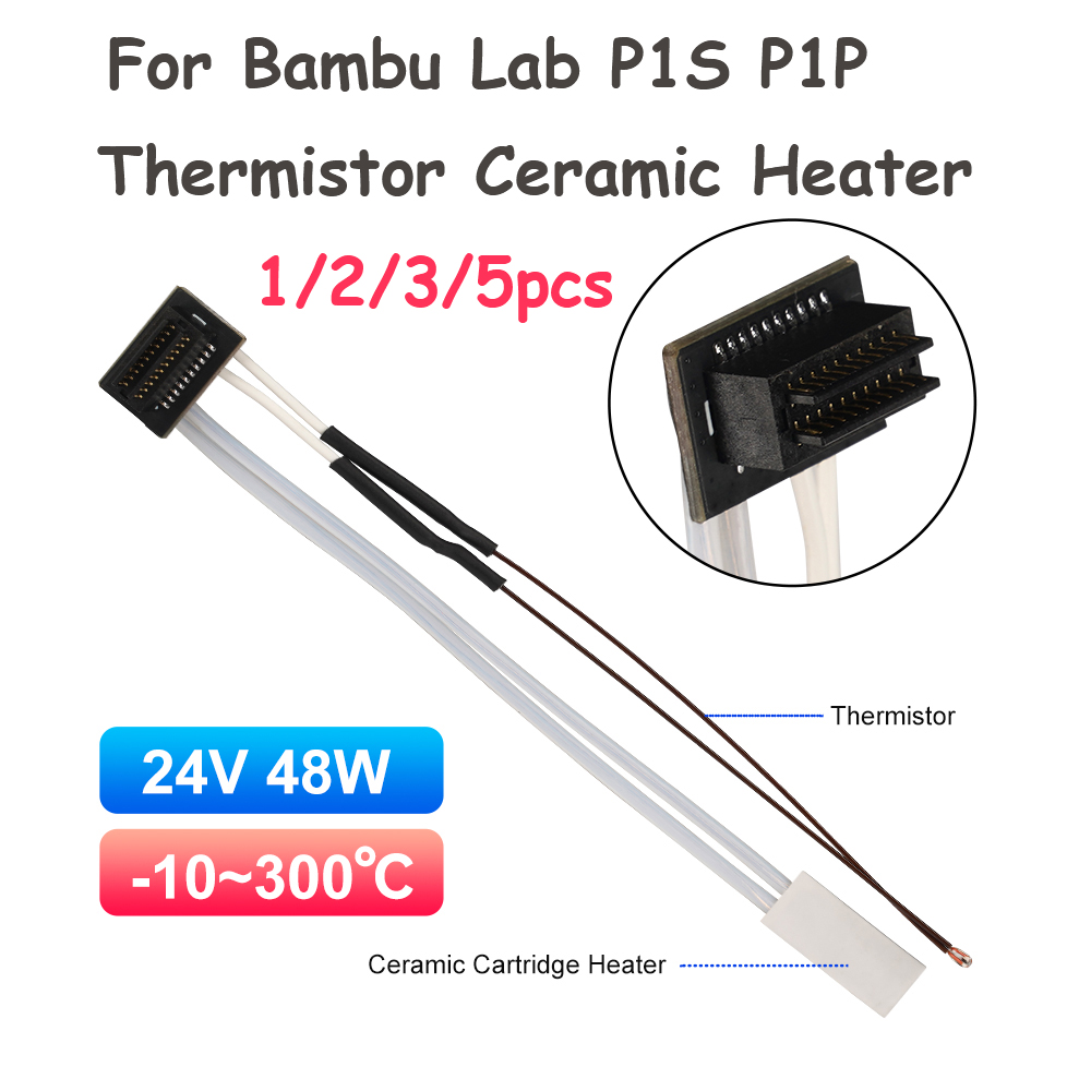 3D Printing Bambu Lab - 밤부랩 P1S P1P 서미스터 세라믹 카트리지