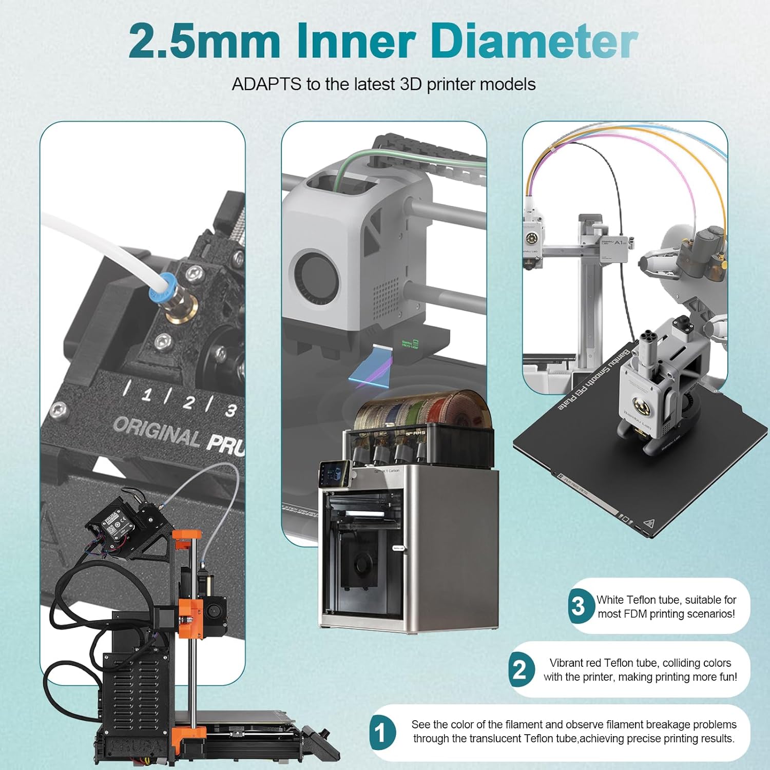 밤부랩 P1P AMS A1 미니 3D 프린터 파이프 보 - 3D Printing Industry 리뷰 및 가격