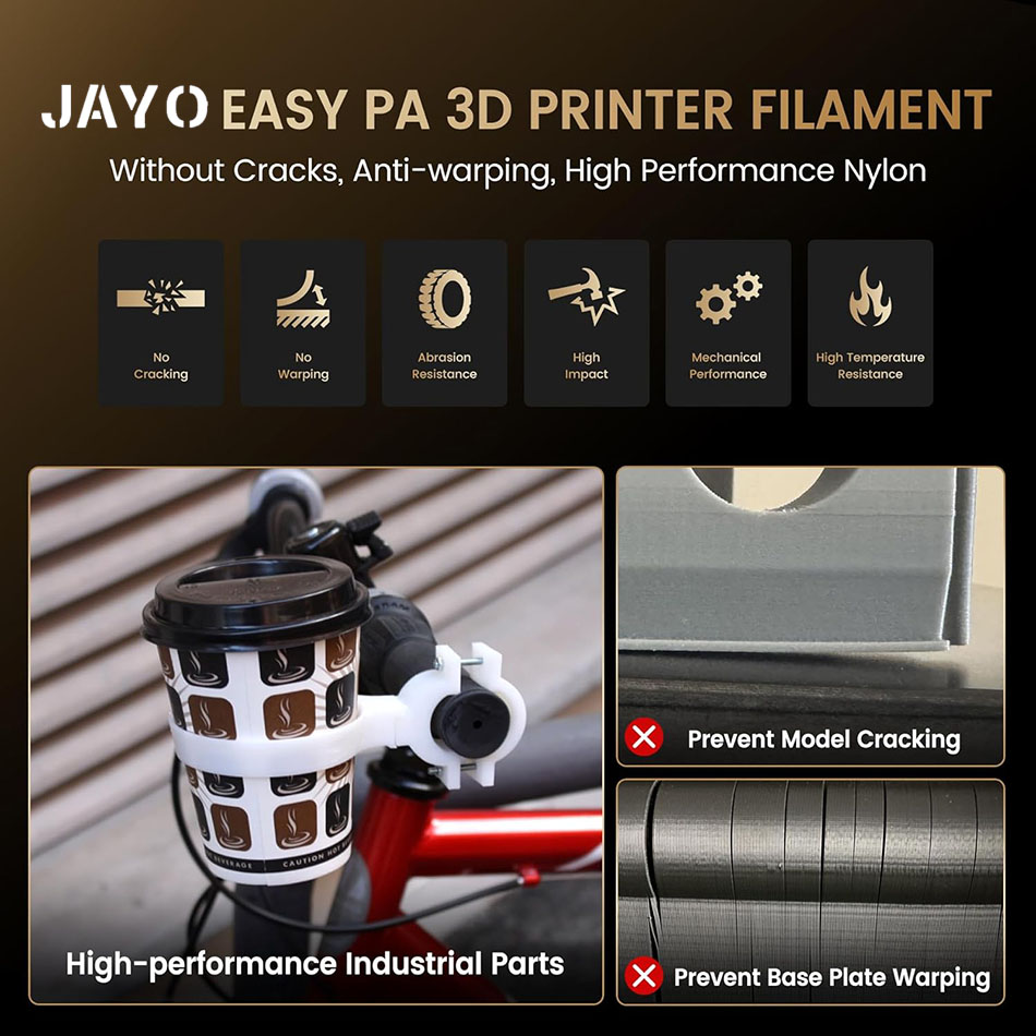 JAYO Easy PA 필라멘트 1.75mm 나일론 P - 3D Printing Nylon 리뷰 및 가격