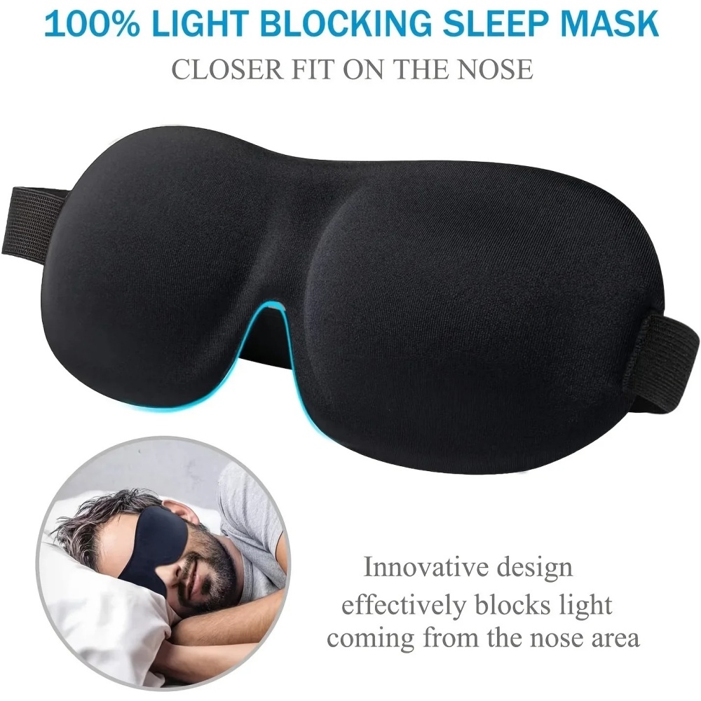 3D 수면 마스크 눈가리개 수면 보조용 부드러운 메모리 - 3D Printing Mask 리뷰 및 가격