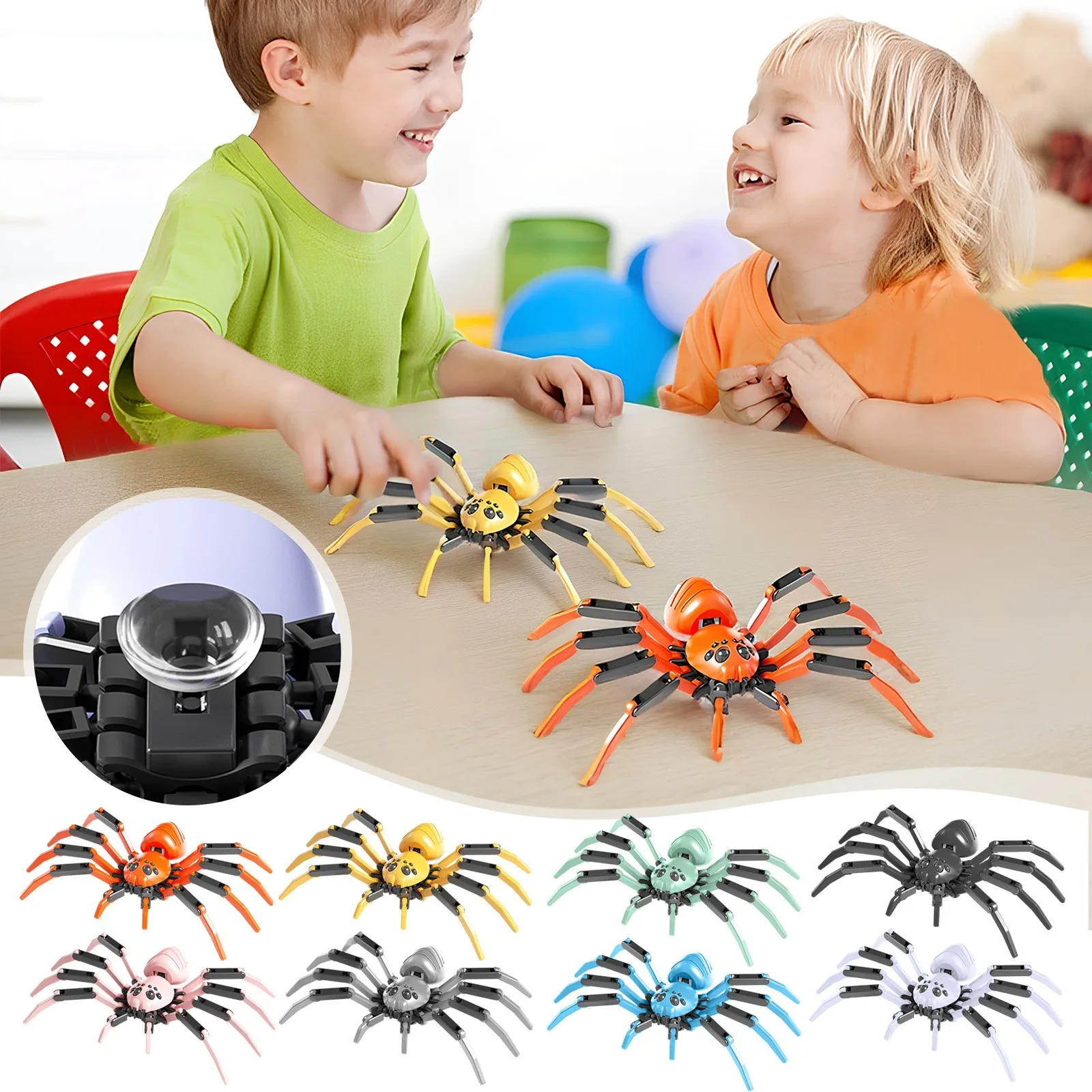 3D 프린팅으로 제작된 거미 모형 장난감, 여러 관절이 - 3D Printing Lego Bricks 리뷰 및 가격